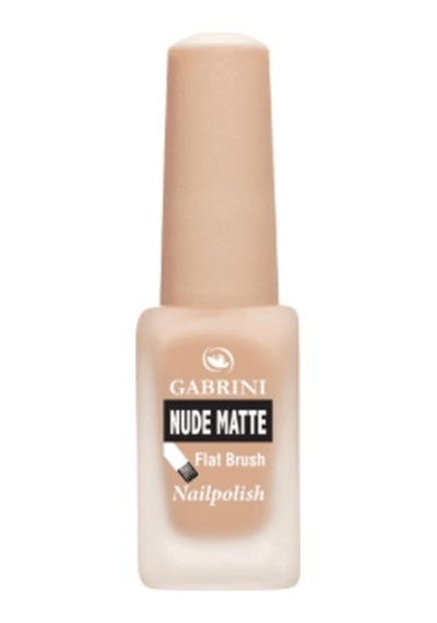 Gabrini Nude Matte Nailpolish Nude Mat Oje