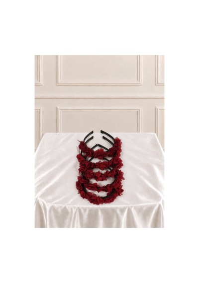 Bordo Gelin Nedime Tacı Grogren ,kına Gecesi,bekarlığa Veda ,bride To Be , Düğün 10 Adet Bordo - 921860060