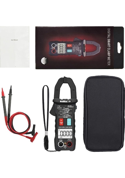 Wellhise Cm9 600a Ac/dc Dijital Otomatik Pensampermetre True Rms