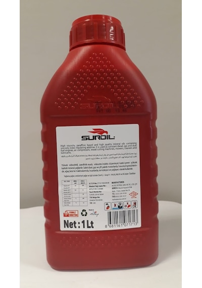 Suroil 30 Numara Zincir Yağı 1 L