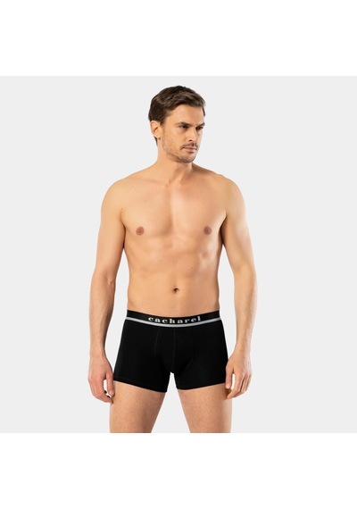 Cacharel Erkek Likralı Boxer 1317/siyah Siyah