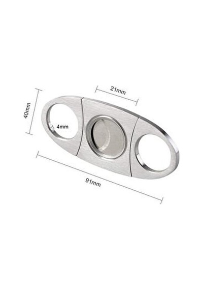 Gri Komple Çelik 54 Ring Puro Makası