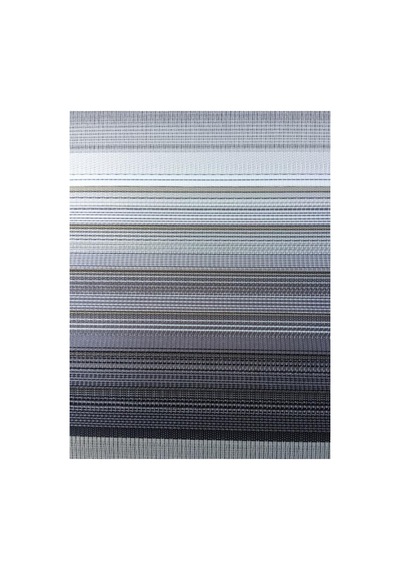 Gri Renk Geçişli Boncuklu Zebra Stor Perde Gri - 106387835 Gri