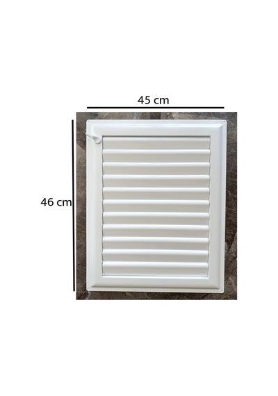 Ubm 45x56 Banyo Wc Havalandırma Menfezi Yapışkanlı Cam Menfez Hediyeli