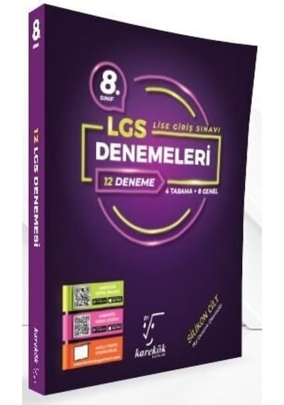 8.Sınıf LGS 12'li Denemeleri- Karekök Eğitim Yayın