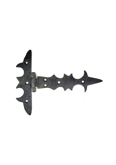 Antika Tarz Dekoratif Pirinç Kuyruklu Lale Menteşe - 147x193 Mm, Oksit 169a8 Diğer