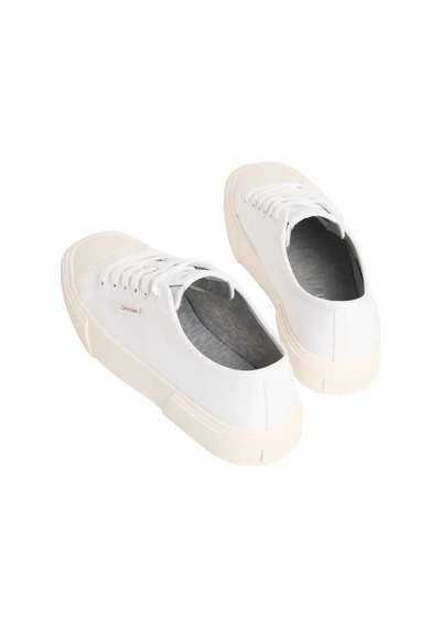 Calvin Klein Vulc Lace Up Canvas, Ybr Beyaz Kadın Spor Ayakkabı
