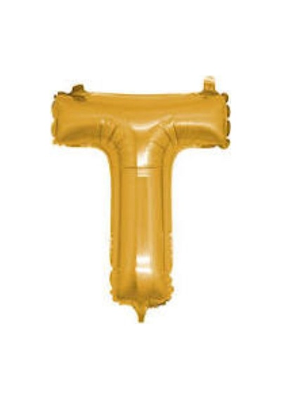 Harf Folyo Balon 34'' 76cm Altın2