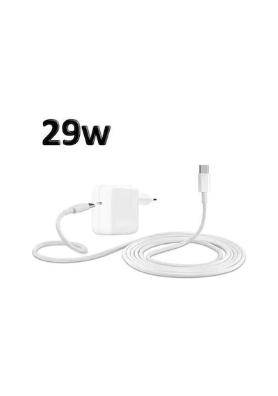 Apple Uyumlu MacBook Pro Laptop 29W TYPE-C Şarj Aleti Güç Adaptörü