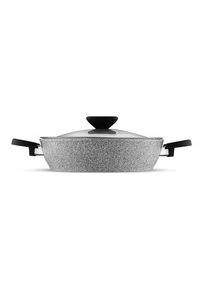 Fortis Granit 7 Parça Tencere Seti Gri