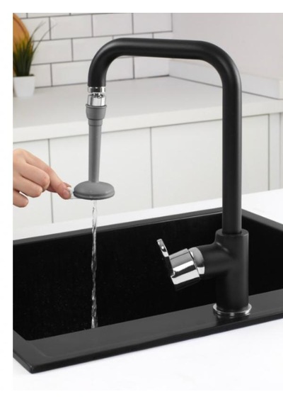 Elite Shower Tap 360 Döner Başlıklı Tasarruflu Musluk Ucu, Basınç Artırıcı Ve Su Tasarruflu 1