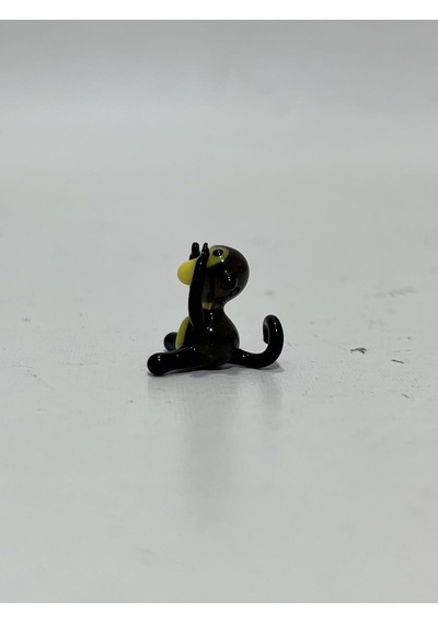 El Yapımı Mini Murano Cam Maymun Biblo A171-08