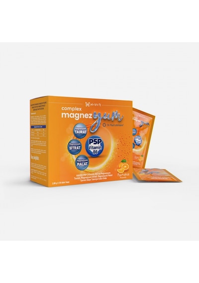 Haver Vitamin Magnezyum Gündüz Takviye Edici Gıda 30 Saşe