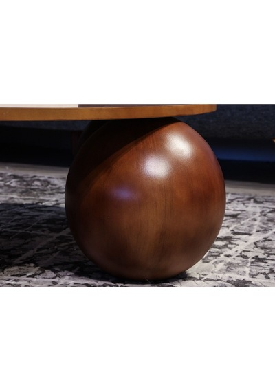 Top Sehpa & Küre Ceviz Mdf Orta Sehpa - Ceviz