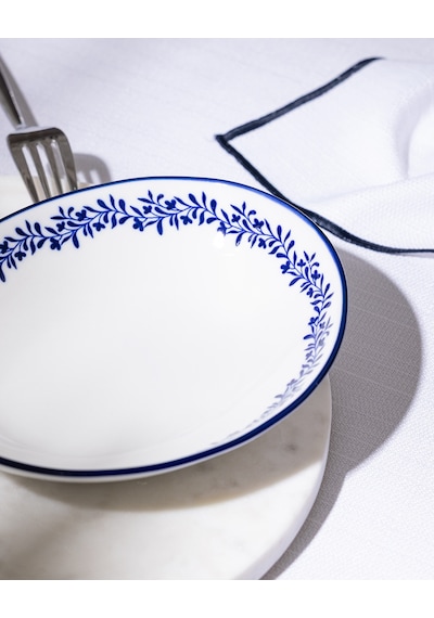 Madame Coco Reve Bleu Orva Tabak - 19 Cm - Mavi/beyaz 8684427225455 Çok Renkli