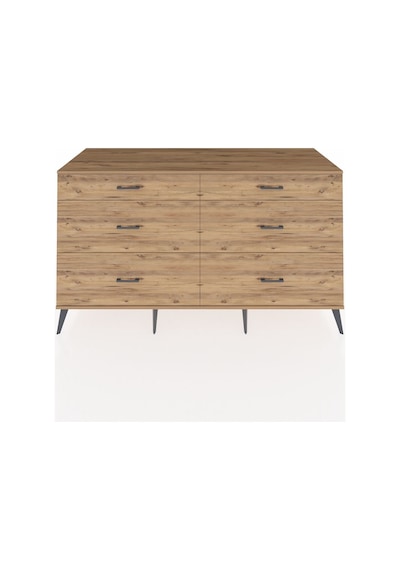 Kronos Konsol 6 Çekmeceli 176x59x99 Çam-çam Çam-çam