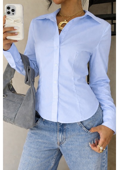 Cool Tarz Kadın Exclusive Slim Fit Gömlek Lüks Minimal Şık Ve Sofistike Görünüm Siyah - Beyaz - Açık Mavi Siyah - Beyaz - Açık Mavi Cool Tarz Kadın Exclusive Slim Fit Gömlek Lüks Minimal Şık Ve Sofistike Görünüm Siyah - Beyaz - Açık Mavi Siyah - Beyaz - Açık Mavi