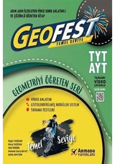 Armada TYT - AYT Geofest Temel Seviye Geometriyi Öğreten Seri