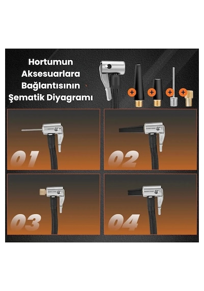 Enshall 5588 5400 Mah+şarjlı Çakmaklıklı Taşınabilir Kompresör Enshall 5588 5400 Mah+şarjlı Çakmaklıklı Taşınabilir Kompresör