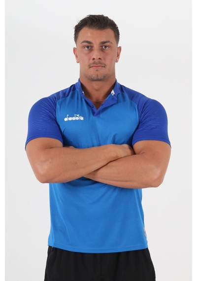 Diadora Premium Kamp T-shirt Sax Saks Mavi