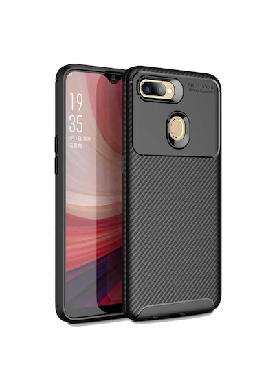 Lexroo Oppo A12 Kılıf Negro Silikon Kılıf - Kahverengi