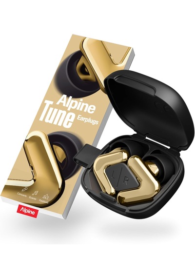 Tune Hifi Konser Kulak Tıkaçları, 19 Db Net Ses Koruması, Altın Rengi