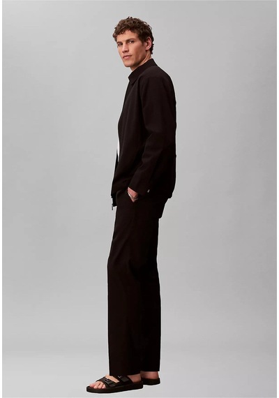 Calvin Klein Erkek Straight Fit Düz Paça Siyah Pantolon-16295