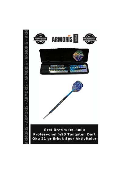 Özel Üretim Ok-3000 Profesyonel %90 Tungsten Dart Oku 21 Gr Erkek Spor Aktiviteler