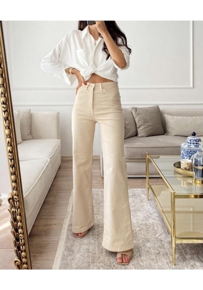Lavajeans Kadın Bej Nude Lavajeans Jean P&b Nude Ten Rengi