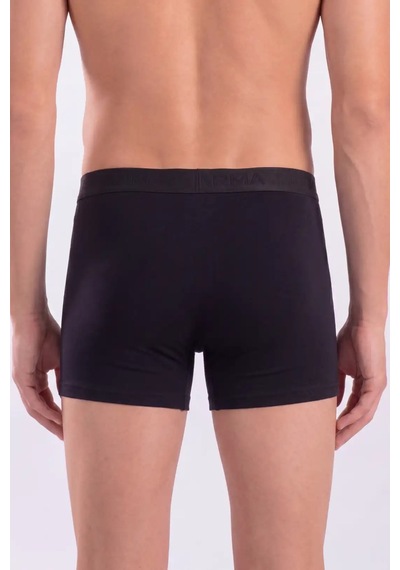 Astrid T Premium Rahat Giyim Hediye 6'lı Paket Erkek Pamuklu Likralı Esnek Kumaş Siyah Boxer