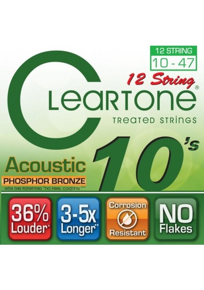 Cleartone 7410-12 Phosphor Bronze Akustik Gitar Teli