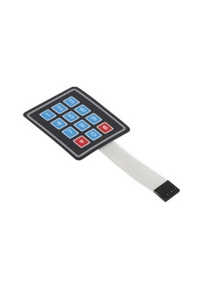 4X3 Membran Tuş Takımı Keypad