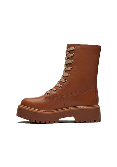 Timberland Stone Street Mıd Lace Up Boot Kadın Günlük Bot Tb0a5sahem61 Kahverengi