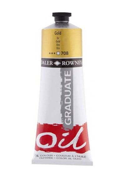 Daler Rowney Graduate Yağlı Boya 200 ML 708 Gold