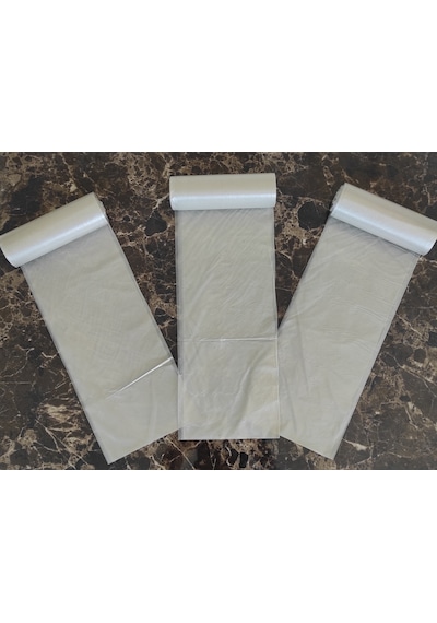 Şeffaf Çöp Poşeti 50x60 Cm 20'li Rulo, 5 Rulo 100 Adet Şeffaf Çöp Poşeti 50x60 Cm 20'li Rulo, 5 Rulo 100 Adet