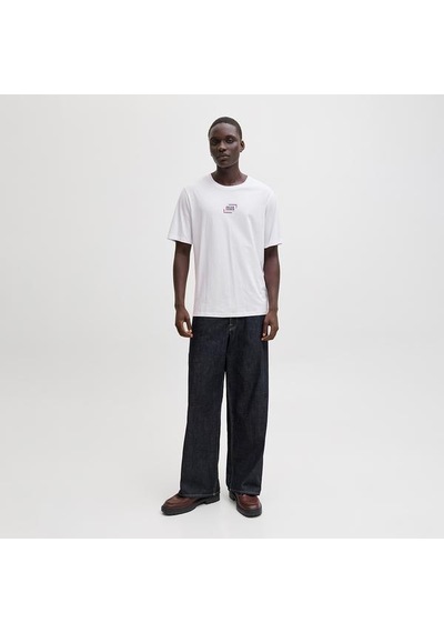 Jack & Jones Jack&jones Corp Graphic Erkek Beyaz Tişört Beyaz