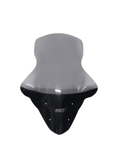 GP Kompozit Yamaha NMAX 125 / 155 2015-2020 Uyumlu Baskılı Elcikli Ön Cam Füme 74 cm