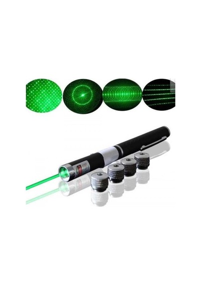 Hubrendy Çer Yeşil Lazer Pointer 3000 Mw 15 Km Etkili Tek Başlık 5 Model
