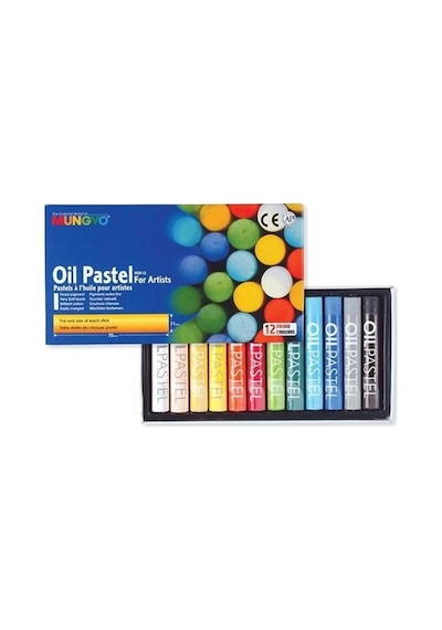Mungyo Pastel Boya Yağlı Karton Kt 12 Li Mop-12