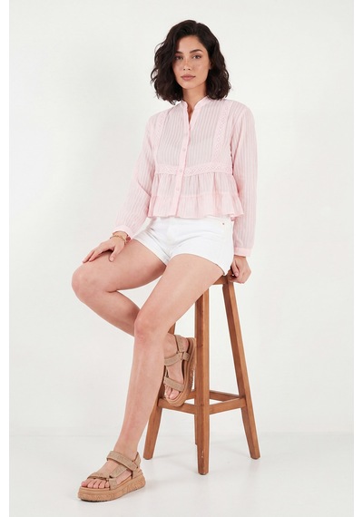 Lela Bayan Gömlek 6982214 Pembe