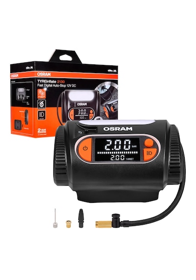 Osram Tyreinflate 2130 Otı2130 Yeni Seri Lastik Şişirme Kompresörü Dijital Ekran / Çantalı 12v 1 Ad. Yok Osram Tyreinflate 2130 Otı2130 Yeni Seri Lastik Şişirme Kompresörü Dijital Ekran / Çantalı 12v 1 Ad. Yok