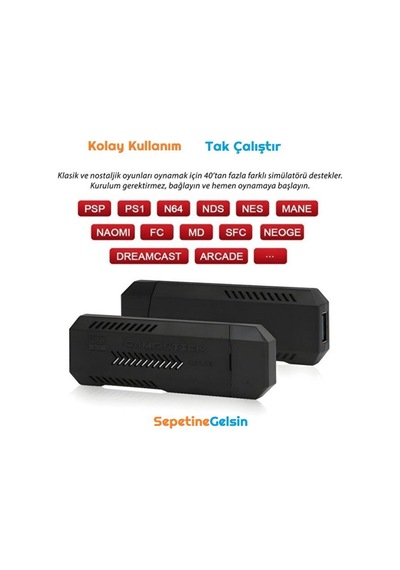 Sepetinegelsin X2 Plus Game Stick, Retro i, Hd Video Oyun Konsolu, 3d Retro Oyun, Dahili 30000 Oyun