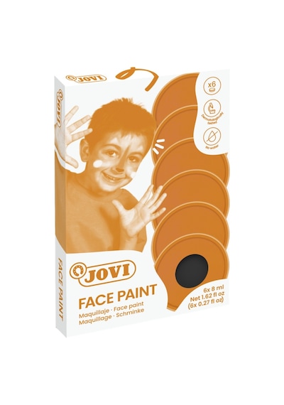 Jovı 171u Krem Yüz Boyası 8ml Siyah - 6'lı Kutu