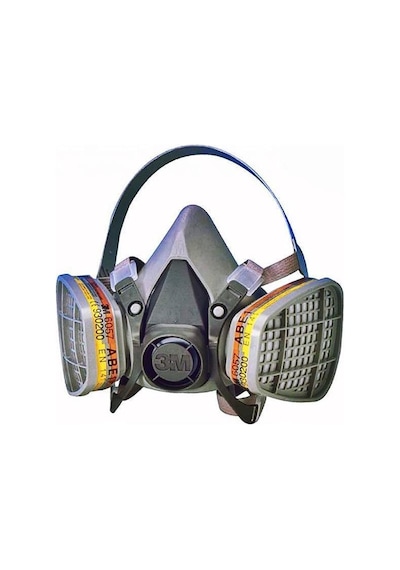 3M 6200 Solunum Koruyucu + 6057 Filtre Set