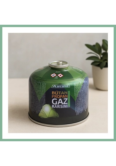 Bşkvirgo Küçük Tombul Butan-propan Gaz Kartuşu 230 G Bsk2026 Çok Renkli