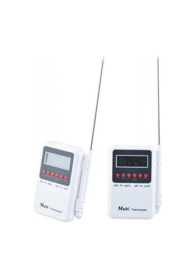 Multi Sistem Cep Tip Daldırmalı Lcd Ekranlı Termometre Isı Ölçer