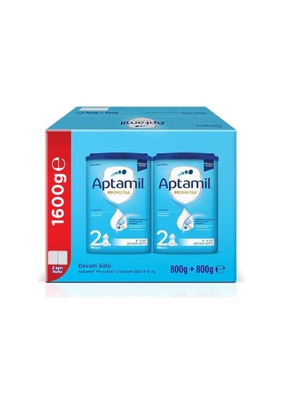 2 Prebiyotikli Devam Sütü 800 X 2 Adet 1600 Gr