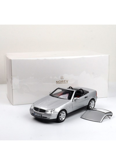 1:18 Norev 1996 Mercedes Benz Slk 350 Brillant Silver