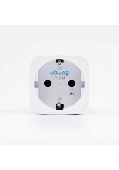 Shelly Plug M Gen3 2'li Akıllı Priz Beyaz