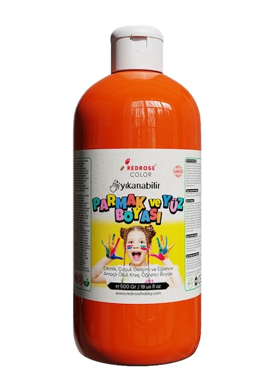 Red Rose Turuncu Parmak Boyası 500 G